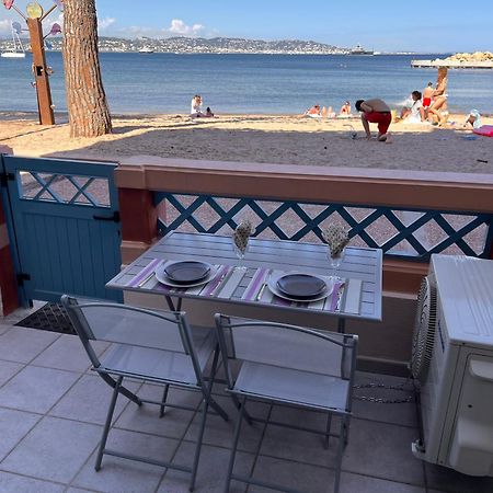 French Riviera 1 Bedroom On The Beach Facing Cannes Théoule-sur-Mer Zewnętrze zdjęcie